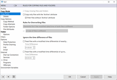 AllSync Profile Properties